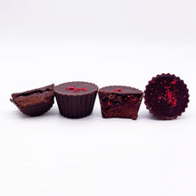 Load image into Gallery viewer, Lovers Dark Chocolate Raspberry Cups