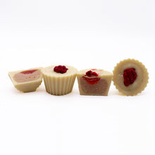 Load image into Gallery viewer, Lovers Vanilla Bean White Chocolate Raspberry Cups