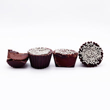 Load image into Gallery viewer, Box of Vegan Double Dark Sprinkle Cups